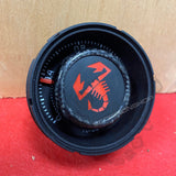 Carbon fiber internal turbo pressure gauge 500 Abarth