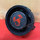 Carbon fiber internal turbo pressure gauge 500 Abarth