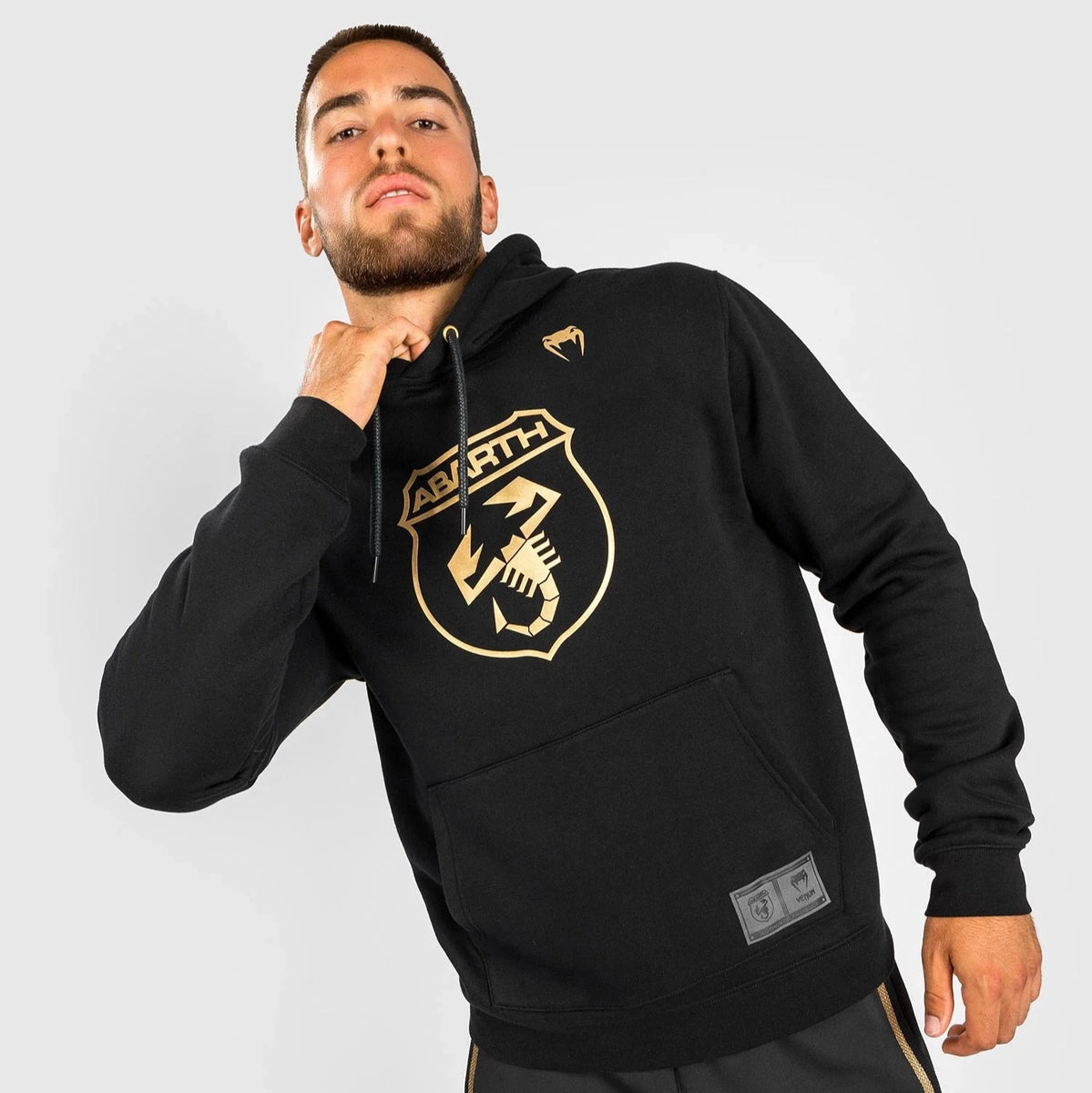 Felpa Abarth black and gold ScorpionShop