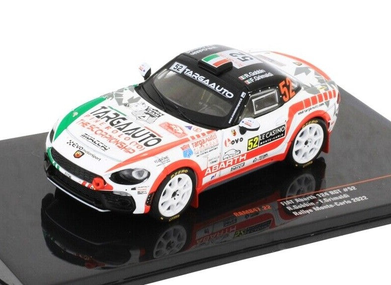 Fiat Abarth 124 RGT Gobbin Car Model 1:43 – ScorpionShop