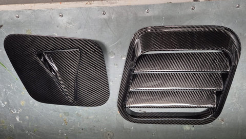 Griglie cofano carbonio stile 500 AC