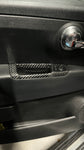 Carbon cover for internal door panels 500 Abarth