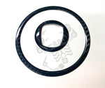 Fiat-Abarth 500 airbag ring carbon cover