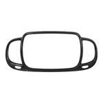 500 Abarth radio navigator carbon cover