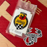 Resin-coated "badge" limited series Abarth