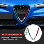 Cover carbonio molura griglia Giulia/Stelvio