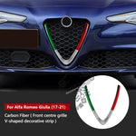 Cover carbonio molura griglia Giulia/Stelvio