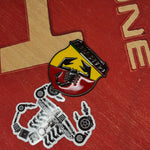 Logo Abarth metallo/abs