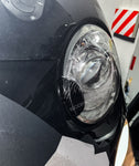 500 Abarth xenon headlight washer carbon cover