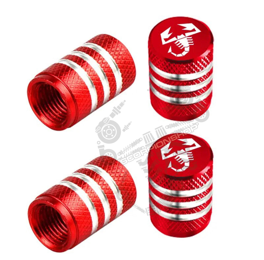 Tappi coprivalvola Colore Argento in lega di alluminio Tappi coprivalvola Colore Argento in lega di alluminio