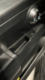 Carbon cover for internal door panels 500 Abarth