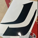 500 Abarth bumper grille sticker