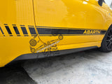 500/595 Abarth skirt extension