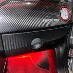 Cover carbonio cassetto cruscotto 595 Abarth