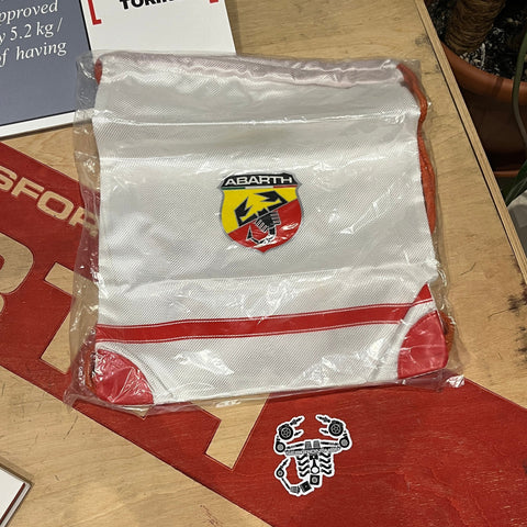 zaino sacchetto fan bag Abarth