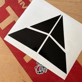 Adesivi montanti Fiat 500 Abarth