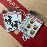 Adesivi Abarth Racing