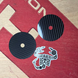 Carbon cover suspensions 500 Abarth