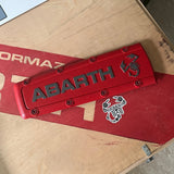Abarth motor cover insert