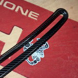 Carbon-fiber dashboard air vent cover for the 500