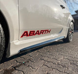 Abarth door lettering