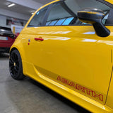 Abarth door lettering