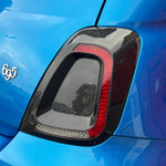 Cover esterna in carbonio fanali 595 Abarth