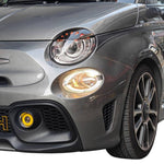 Palpebre fari xeno 500 Abarth