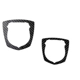 Cover carbonio logo 500 Abarth