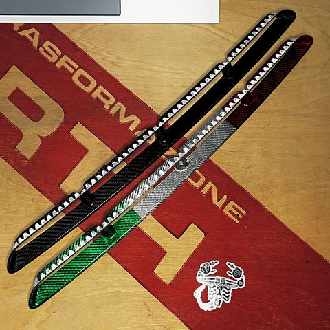 Griglia frontale in carbonio paraurti 500 Abarth