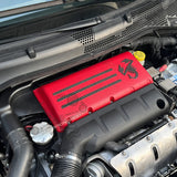 Cover carbonio scatola filtro 500 Abarth