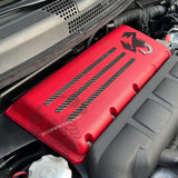 Cover carbonio scatola filtro 500 Abarth