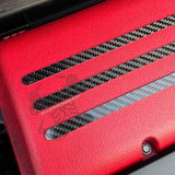 Cover carbonio scatola filtro 500 Abarth