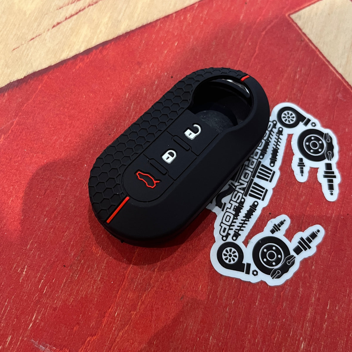 Caso di protezione per la chiave dell'auto con 3 tasti Design custodia
