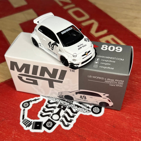 Abarth Liberty Walk Model 1:64