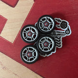 Modellino cerchi petalo 500 Abarth