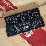 Scritta Abarth griglia paraurti