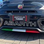 Scritta Abarth griglia paraurti
