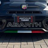 Scritta Abarth griglia paraurti