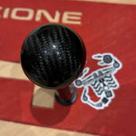 500 Abarth carbon gear knob