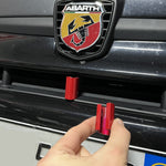 500 Abarth bumper grille insert cover