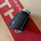 Carbon exhaust tips