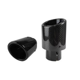Carbon exhaust tips