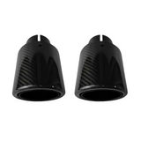 Carbon exhaust tips