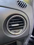 Carbon air vent cover for 500 Abarth
