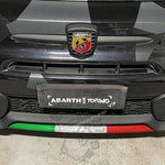 Griglia frontale in carbonio paraurti 500 Abarth