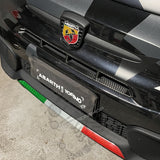 Griglia frontale in carbonio paraurti 500 Abarth