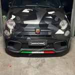 Griglia frontale in carbonio paraurti 500 Abarth