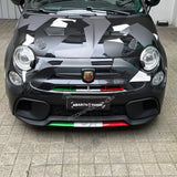 Griglia frontale in carbonio paraurti 500 Abarth