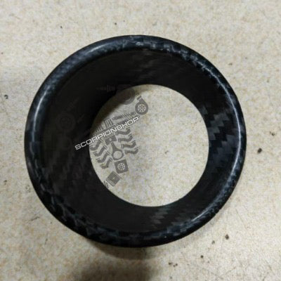 Carbon key cylinder cover